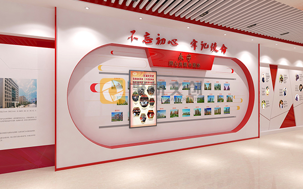 數字化紅色展廳設計,紅色文化展廳設計