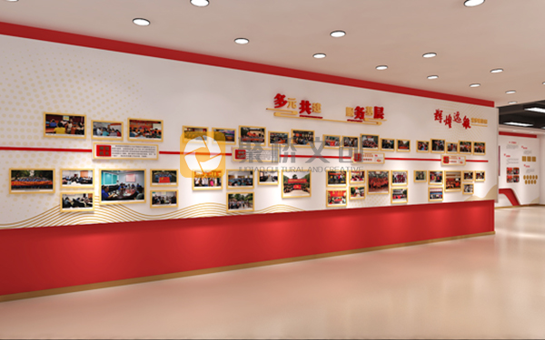 紅色主題展廳設(shè)計